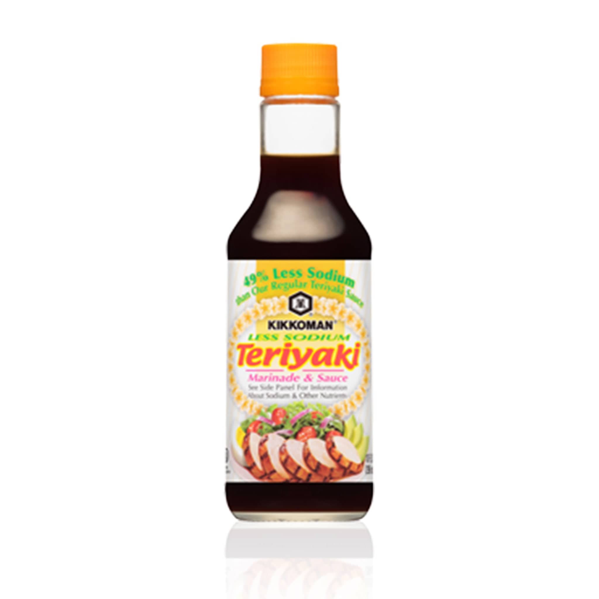 Kikkoman Less Sodium Teriyaki Marinade & Soße