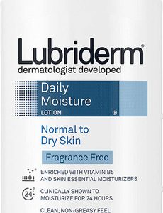 Lubriderm Daily Moisture Hydrating Unscented Körperlotion, 24 Unzen