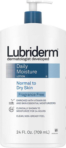 Lubriderm Tägliche Feuchtigkeit Feuchtigkeitsspendende Unscented Körperlotion, 24 oz