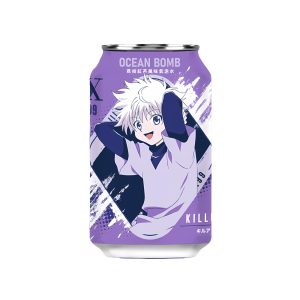 Ocean Bomb Hunter X Hunter sprudelnd Wasser Lychee Schwarzer Tee Geschmack (Taiwan)