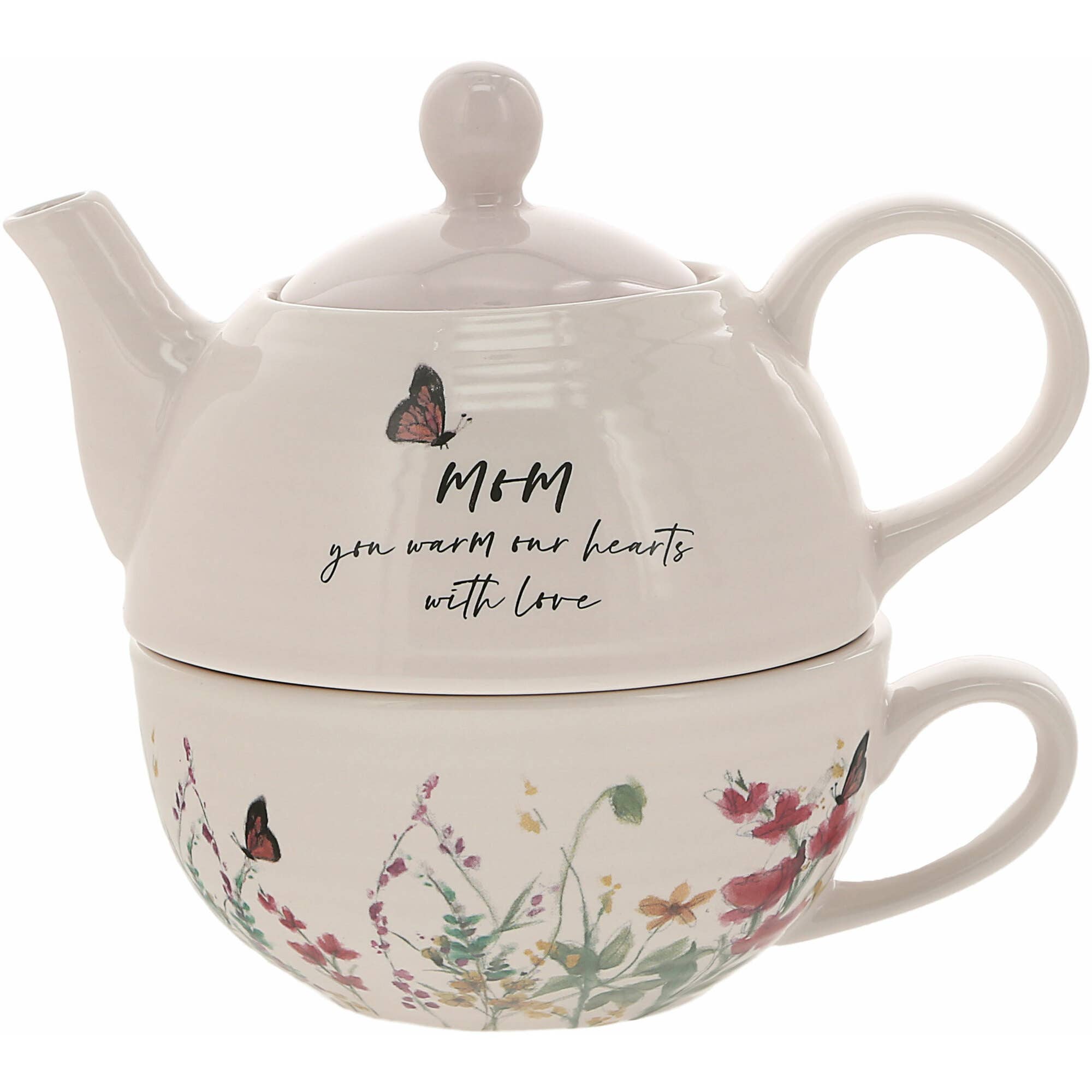 “Mama” Tee für ein Set – 14,5 oz Teekanne & 10 oz Tasse