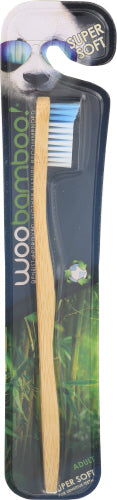 Woobamboo Erwachsene Super weich Zahnbürste 1 Ea – Packung mit 6