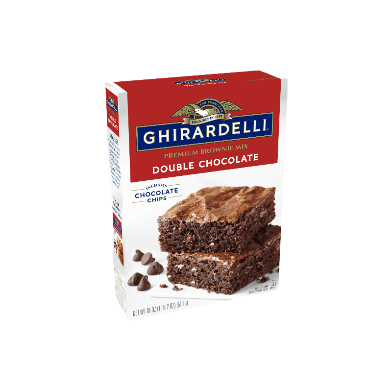 Ghirardelli Doppel Schokolade Premium Brownie Mischung