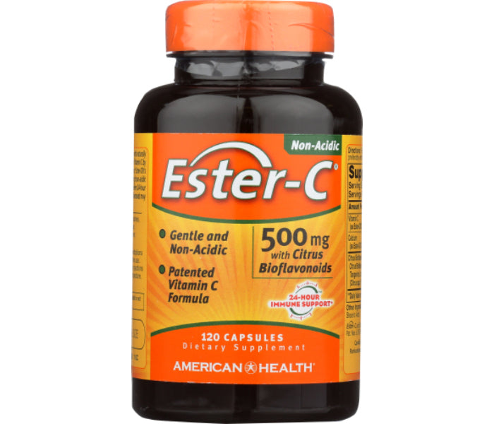 Amerikanische Gesundheit – Ester C 500 mg Citrus Bioflavonoide, 120 Kapseln