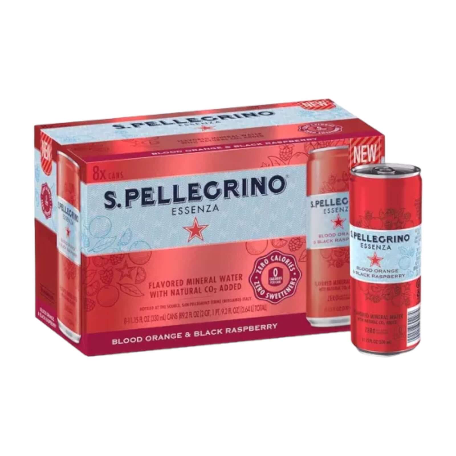 S.Pellegrino Essenza Blut Orange & Schwarz Himbeere