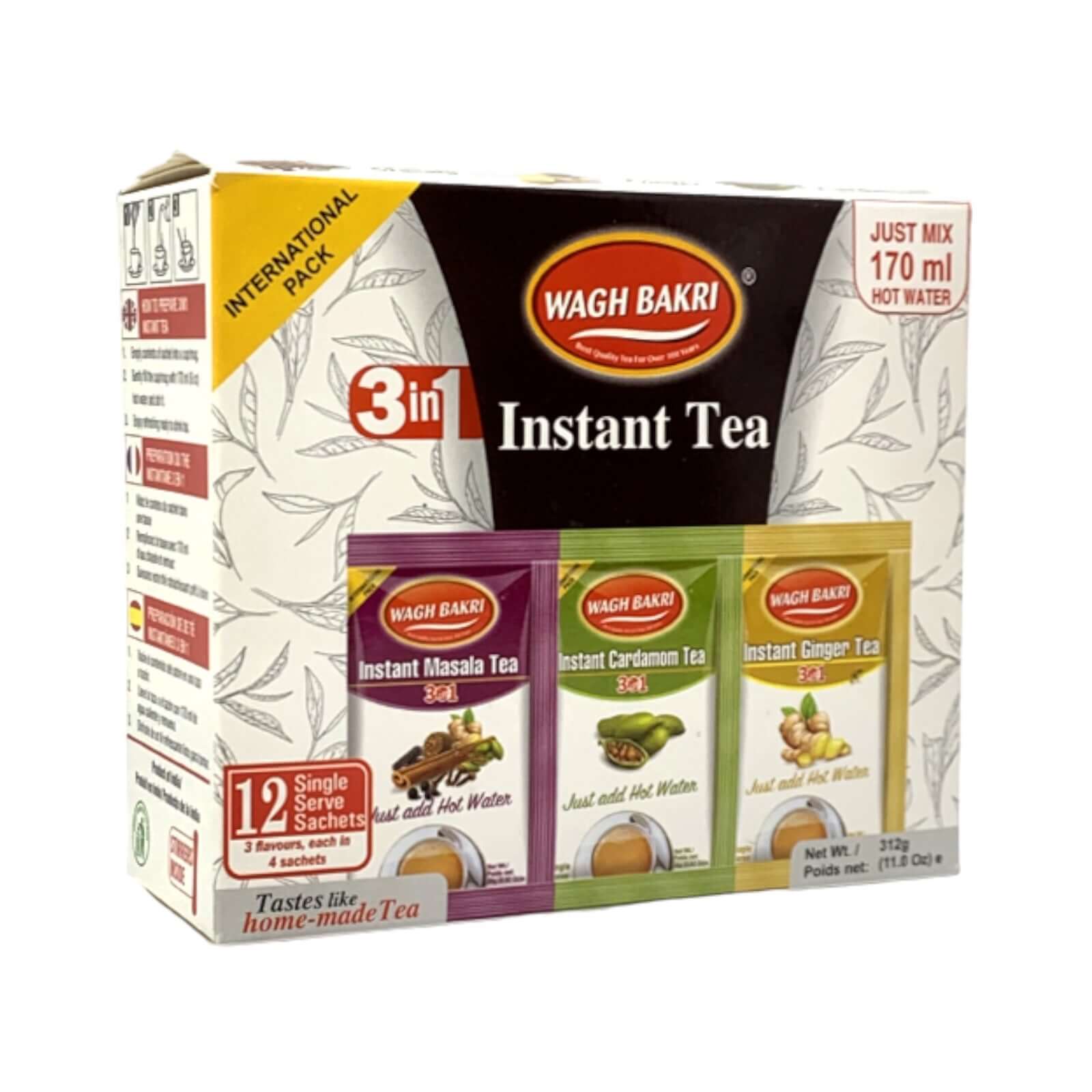 Wagh bakri Instant Tee 3 in 1