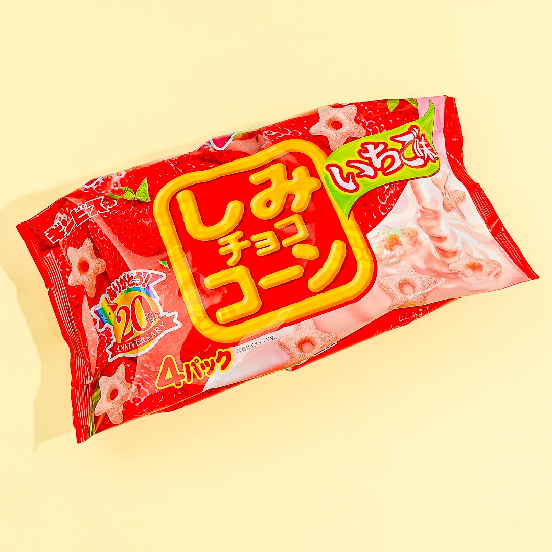 Ginbis Shimi Mais Stars Packung – Erdbeere