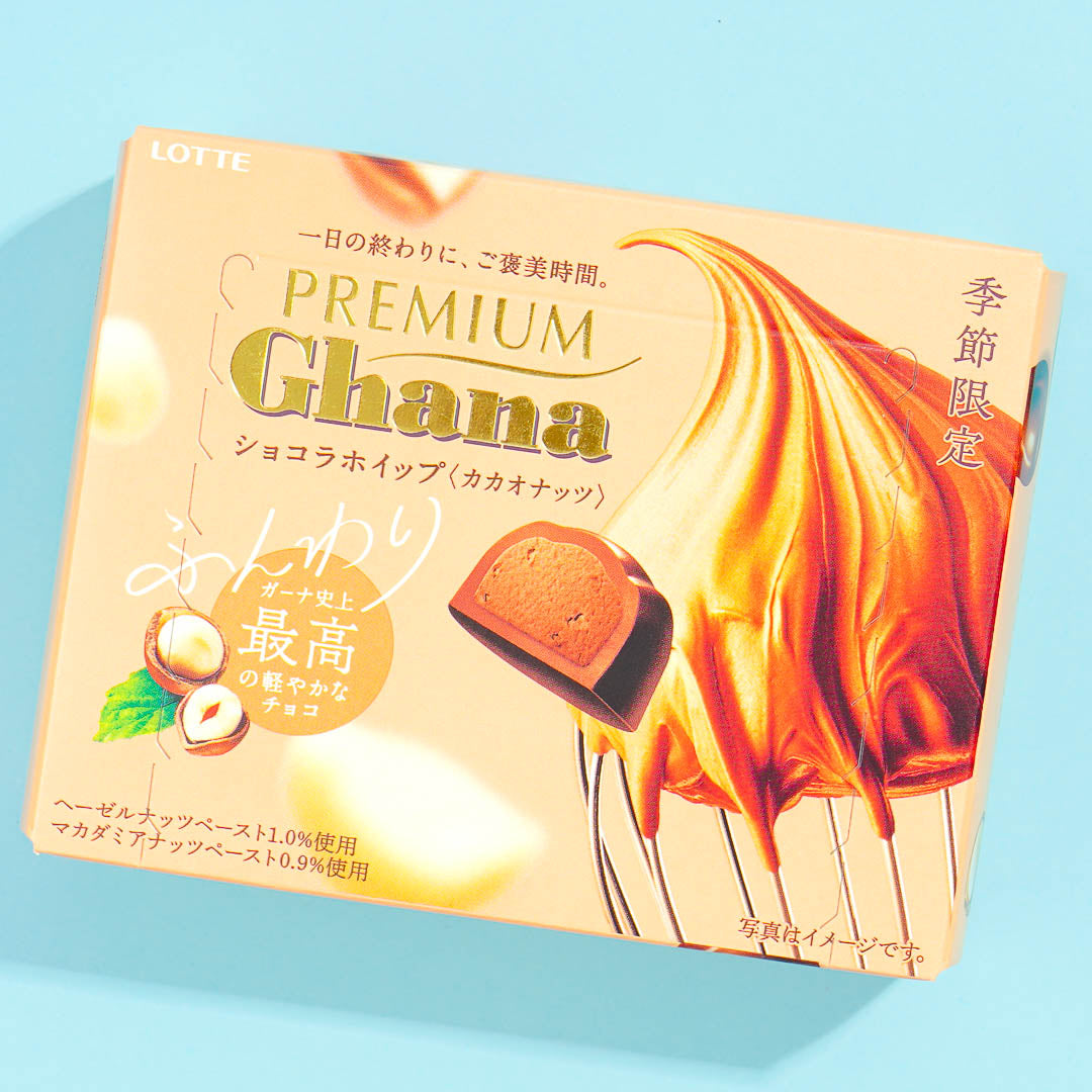 Lotte Premium Ghana Schokoladenpeitsche – Kakaocreme
