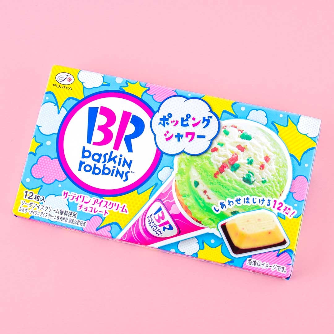 Fujiya Baskin Robbins Popping Duschschokolade