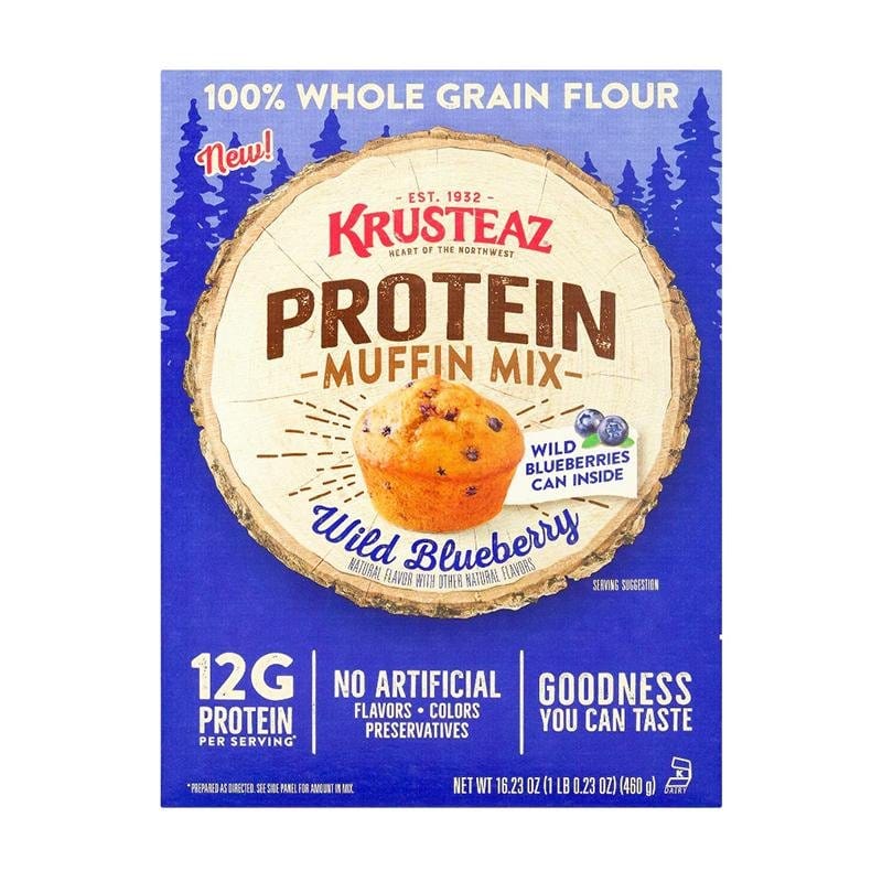 Krusteaz Protein Muffin Mischung Heidelbeere