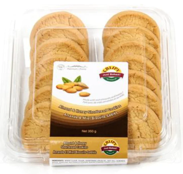 TWI Mandel & Honig Shortbread Kekse 350g