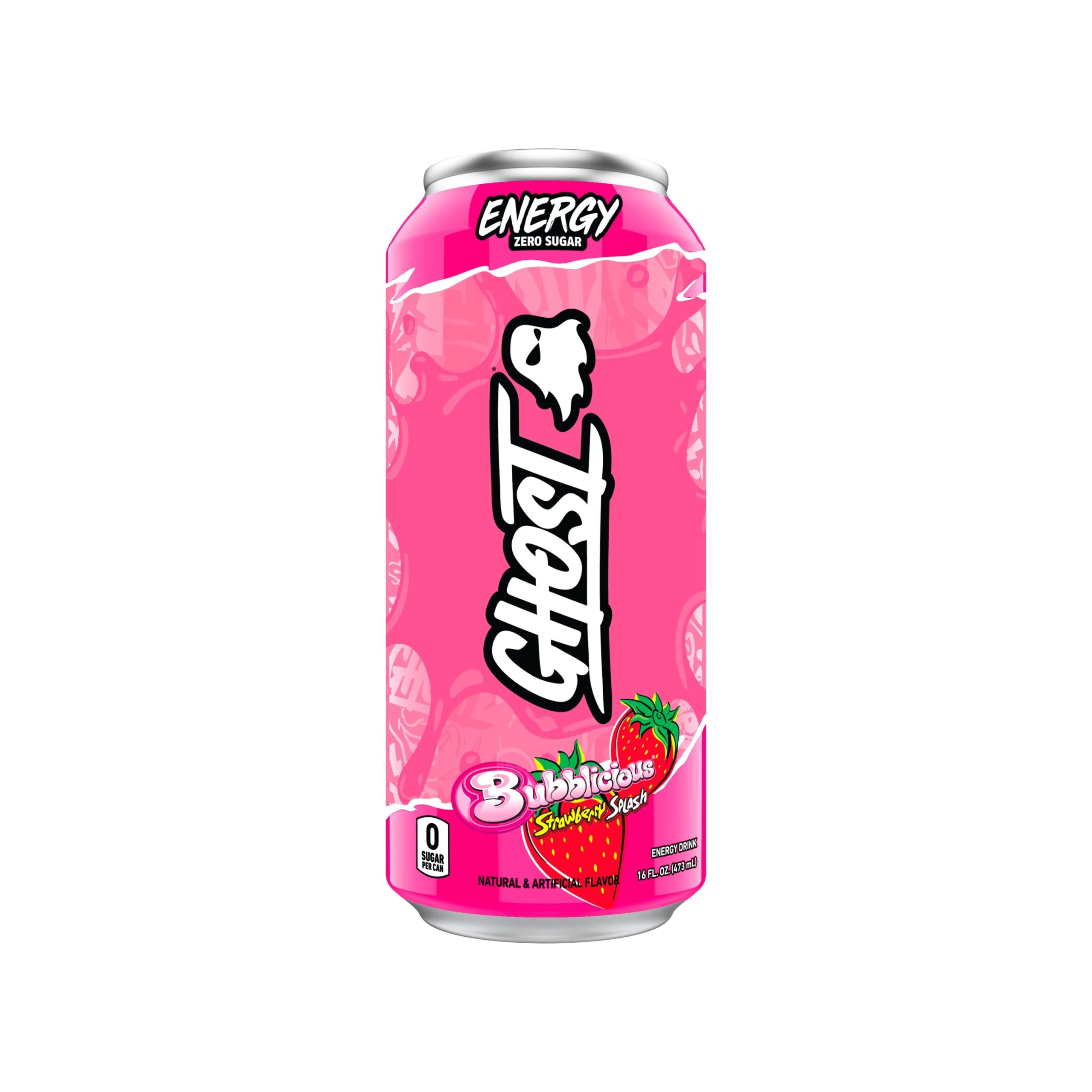 Ghost Energy Drink Bubblicious Erdbeerspritzer (US)
