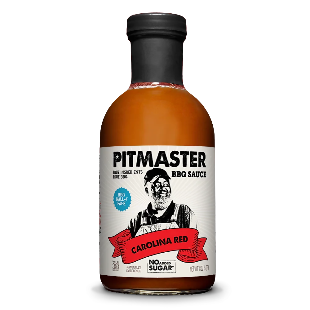 Echt gemacht Carolina Rot Grillsauce – 6 Flaschen x 18oz Fall