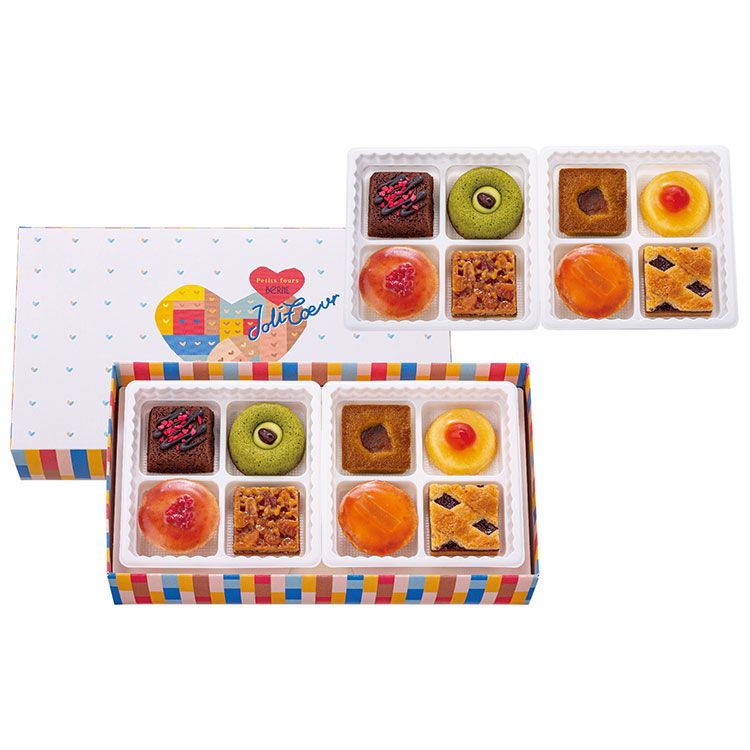 Berun, Joricool, Biss-Größe Kuchen Aassortment, 16 Stk