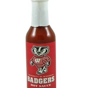 Collegiate scharfe Sauce – Universität von Wisconsin Dachse, . – 5oz
