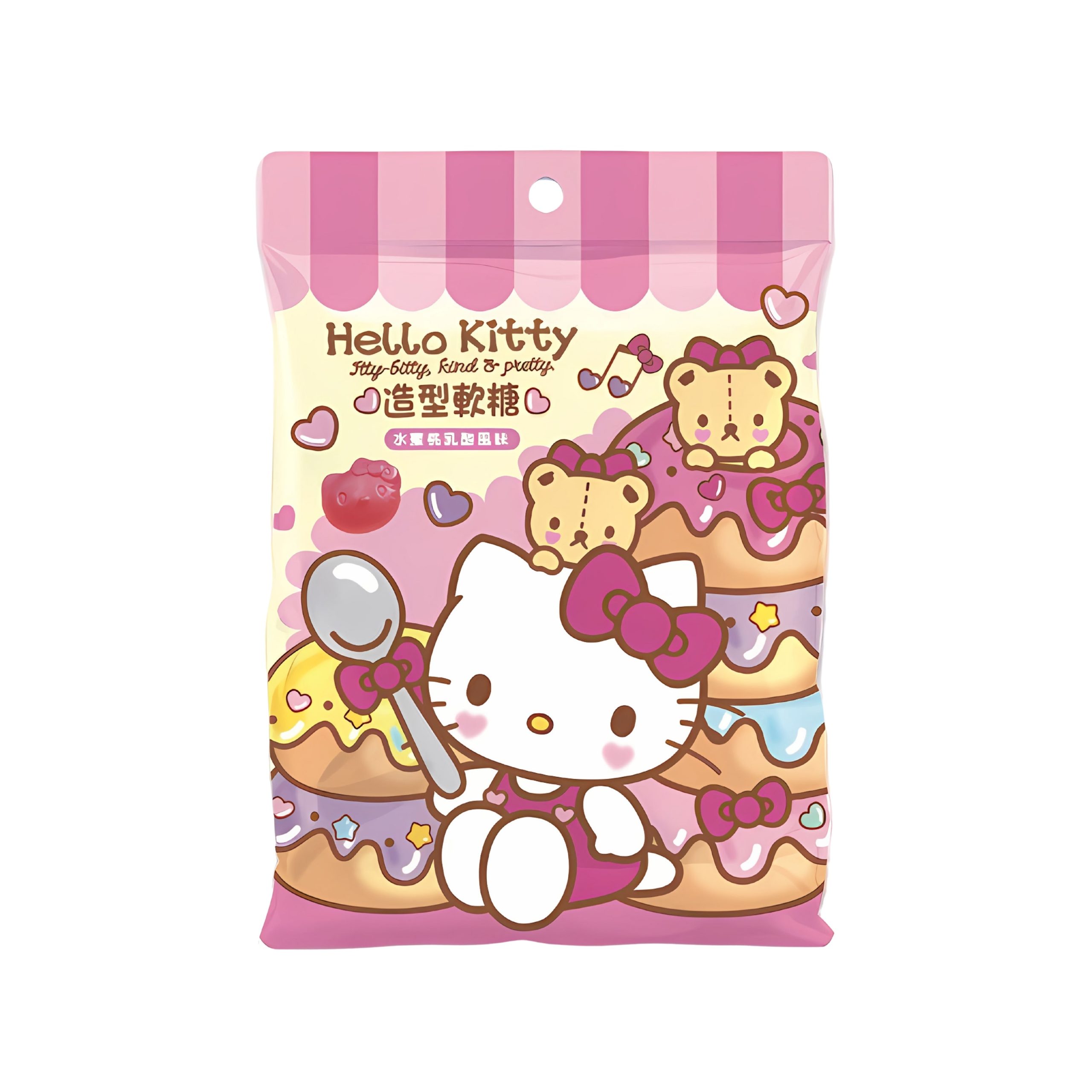 Amandier Hello Kitty Pfirsich Joghurt Gummy (Taiwan)