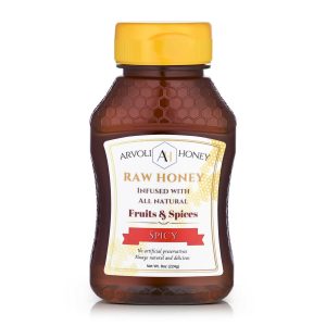 Arvoli Honig Heiße Honigflaschen – 12 Flaschen x 8 oz