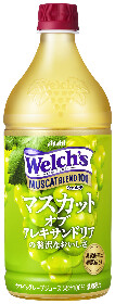 Asahi, Welch's, Weiße Traube, Muskat von Alexandria Mischung Saft, 100%, 800g