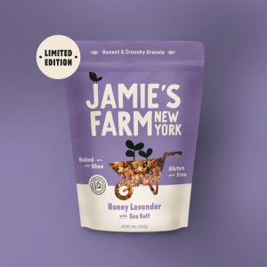 Jamie’s Farm Knuspermüsli Honig Lavendel mit Meersalzbeutel – 6 Beutel x 8 Unzen Etui