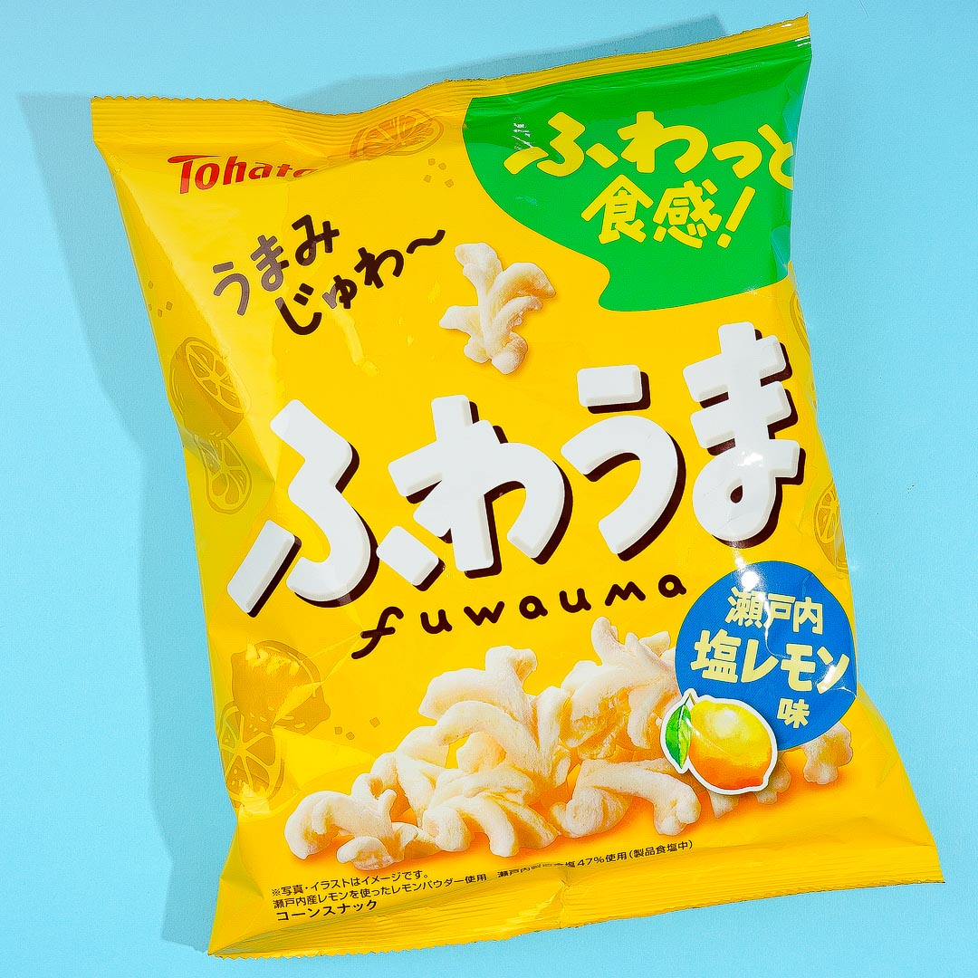 Tohato Fuwauma Salty Mais Snacks – Zitrone