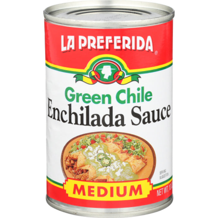 La Preferida Grüne Chili Enchilada Sauce, 10 Oz – Packung mit 12 Stück
