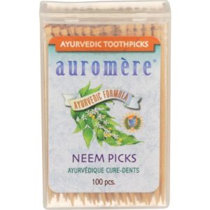 auromere – ayurvedische Zahnstocher neem Dental, 100 Stück
