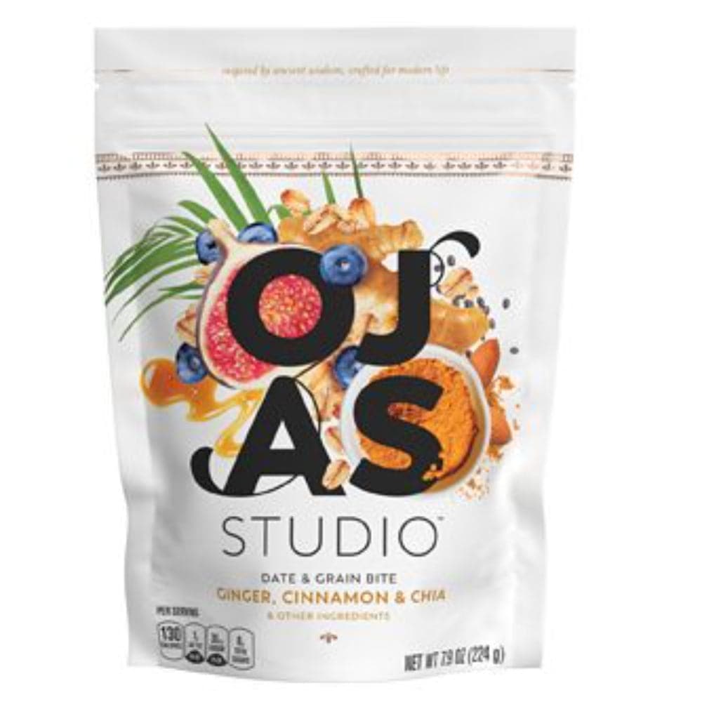 OJAS Studio – Energy Bites Ingwer Zimt & Chia – 7,9 Unzen