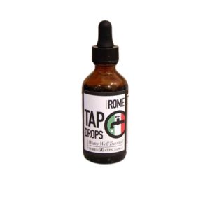 Wasserhahn Tropfen rom Mineralien Flaschen – 4 Flaschen x Gehäuse – 2oz