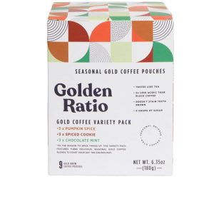 Goldkaffee Saisonsorte, säurearm- 6 Schachteln x 9-Pouches