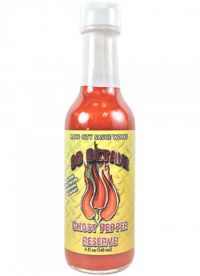 Race City Sauce Works 98 Octane Ghost Pfeffer Reserve, 5 Unzen