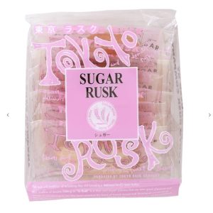Tokyo Rusk, Zucker Rusk, 8 Stück in 1 Beutel