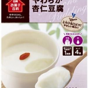 Nissin , Yawaraka Annintofu, süße Mandel Tofu Herstellung Kit, – 60g