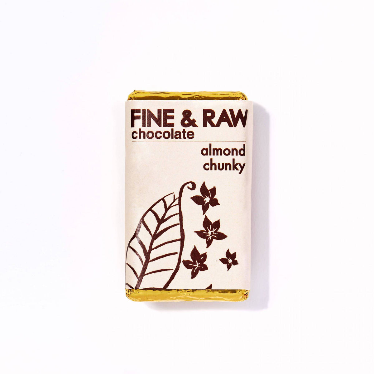 Feine und rohe Mandel grob Schokolade Bars, Bio – 10 Bars x 1,5 Unzen Fall
