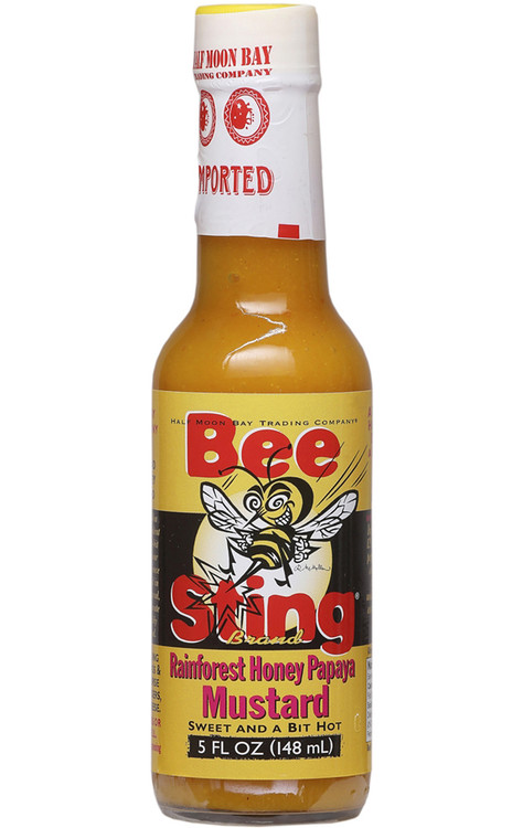Bienenstich Regenwald Honig Papaya Senf Chilisauce, 5oz