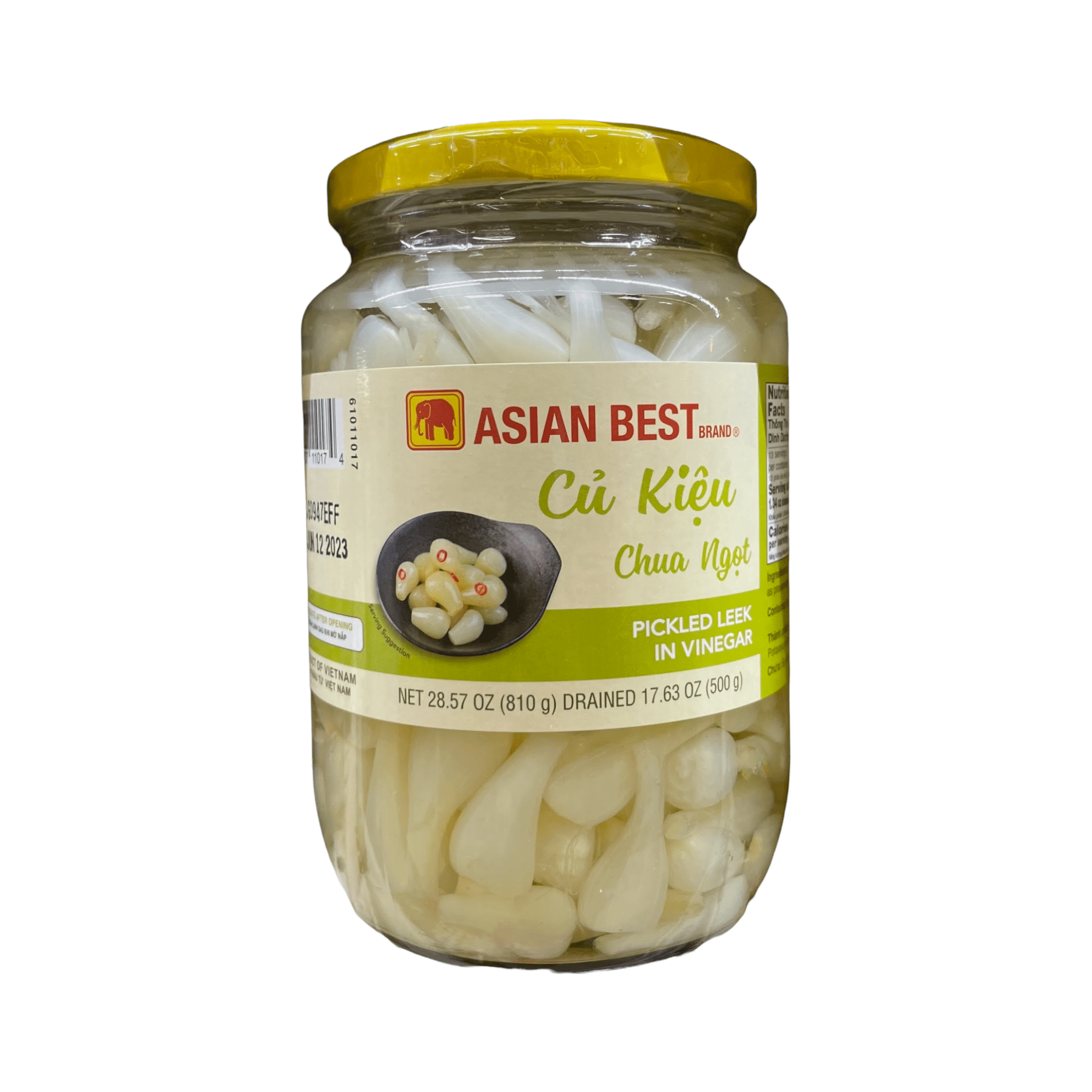 Asian Best Marke Eingelegter Lauch in Essig