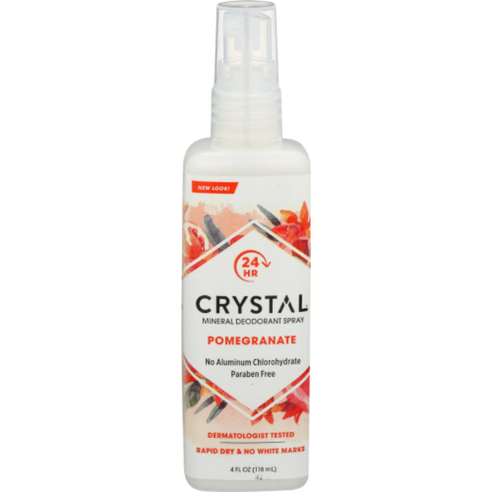 Kristall – Körper Deodorant Spray Granatapfel, 4 Oz (Packung von 1)