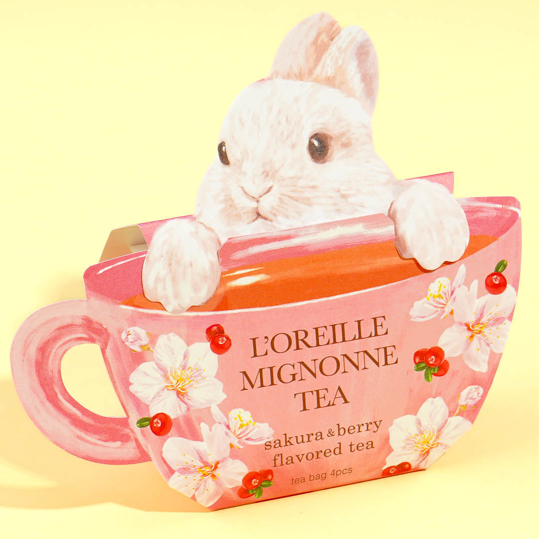 L'Oreille Mignonne Tee – Sakura & Berry