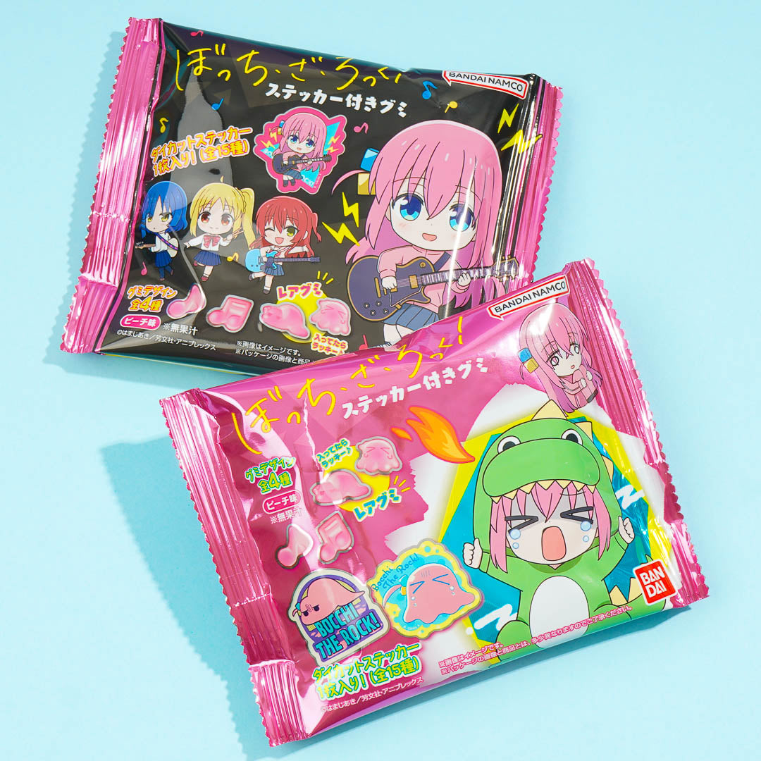 Bocchi der Fels! Gummibärchen mit Aufkleber