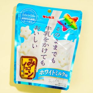 Ginbis Shimi Mais-Snacks – weiße Milch