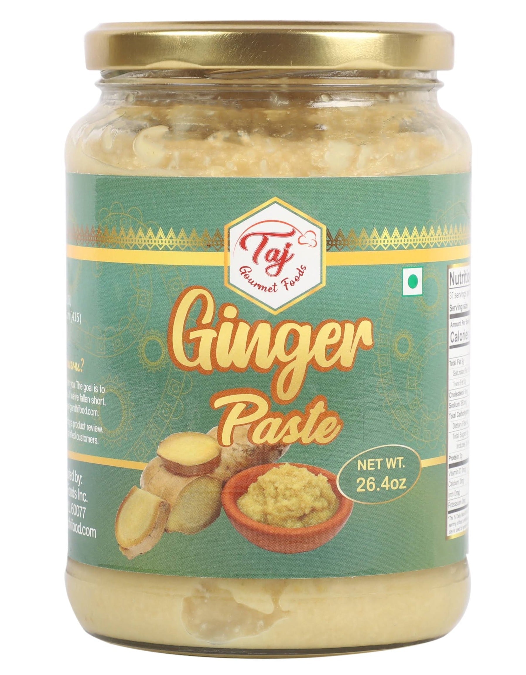 TAJ Ingwer Paste (gemahlen Ingwer), 750g