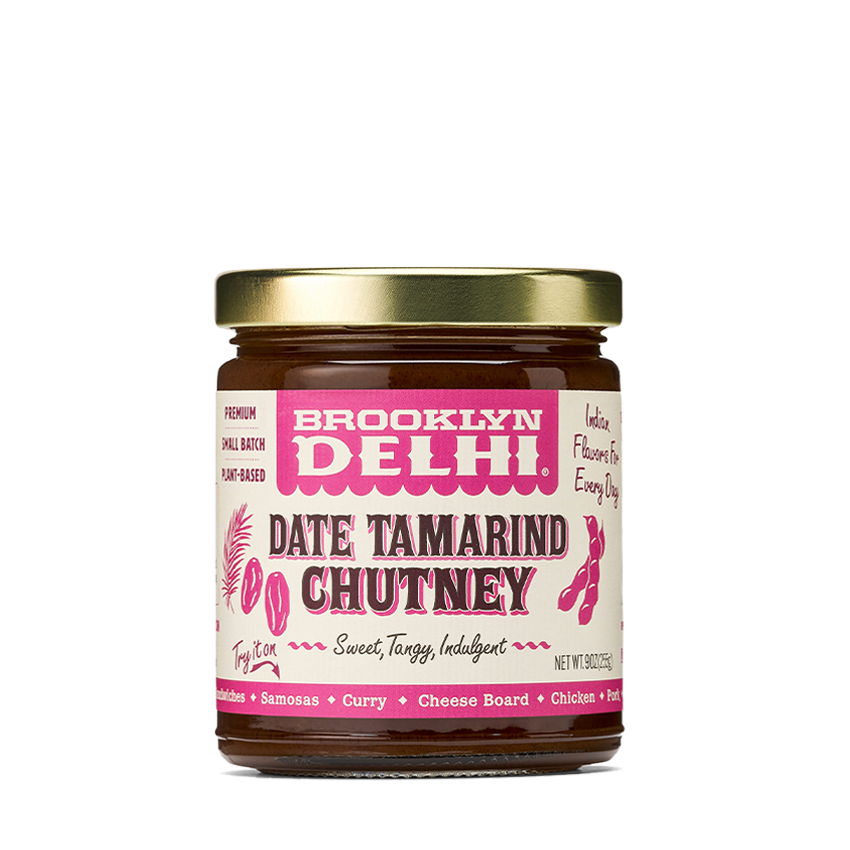 Brooklyn Delhi Datum Tamarind Chutney Glas – 6 Gläser Fall