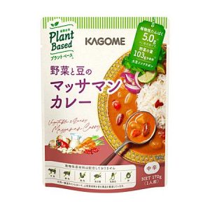 Kagome Vegetable Massaman Curry veganes Instant Curry auf pflanzlicher Basis (Packung mit 3)