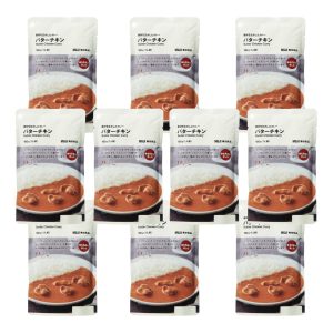 Muji Butterhühnercurry (Packung mit 10 Stück)