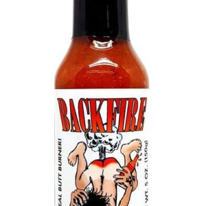 Backfire Peppa Soße, ein echter Arschbrenner!, . – 5oz