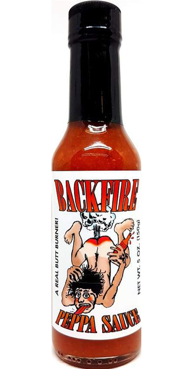 Backfire Peppa Sauce, ein echter Butt Burner!, 5oz