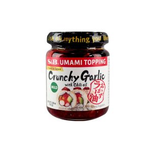 S&B Umami Topping knusprig Knoblauch with Chili Öl
