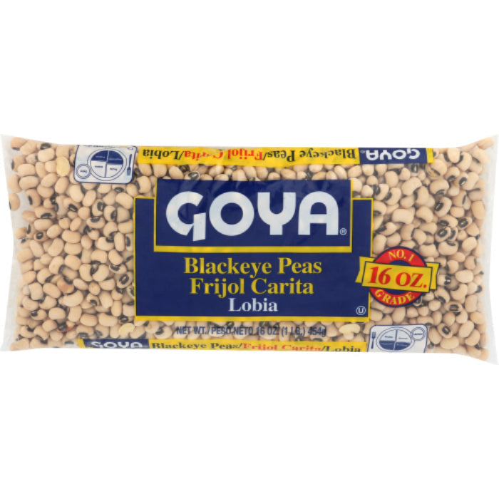 Goya Schwarz Eyed Peas, 16 Oz (Packung mit 24 Stück)