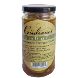 giuliano – Oliven-Deli Apfelholz geräuchert 6,5 Unzen – Packung mit 6