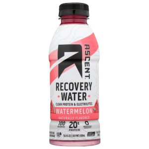 Ascent – Recovery Water Wassermelone, 16.9 FO – Packung mit 12 Stück