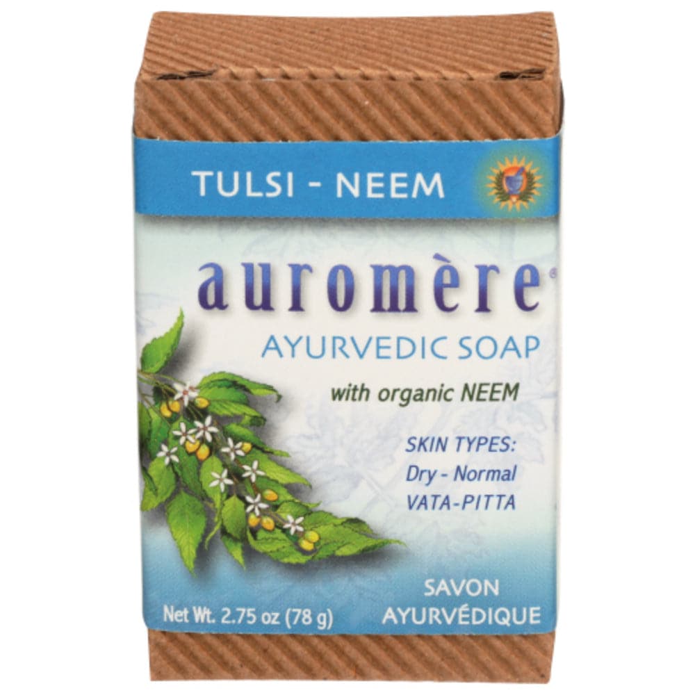 Auromere – Bio-Tulsi-Neem Ayurveda-Seife, 2,75 oz